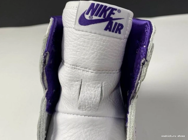 Rep HIGH RETRO CD0461-151 JORDAN AIR COURT 1 PURPLE 0809